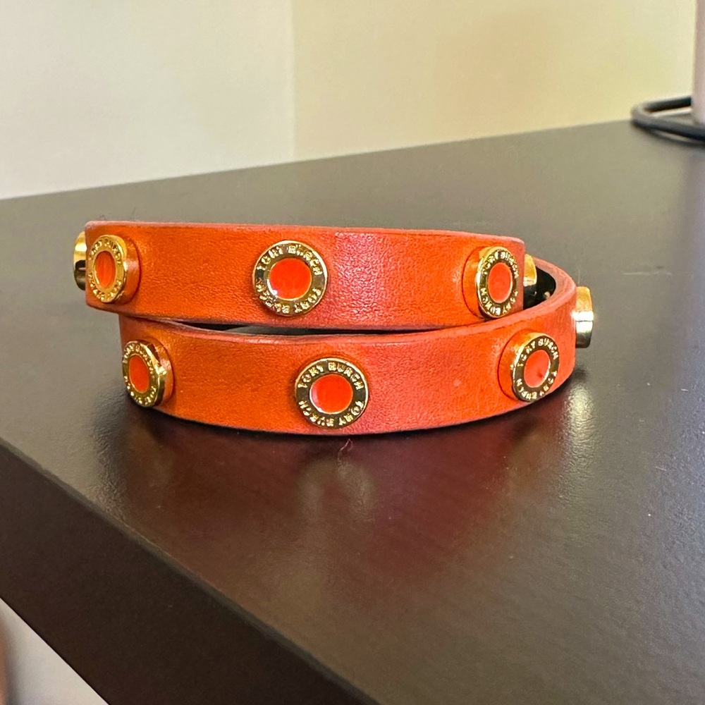 Tory Burch Leather Bracelet